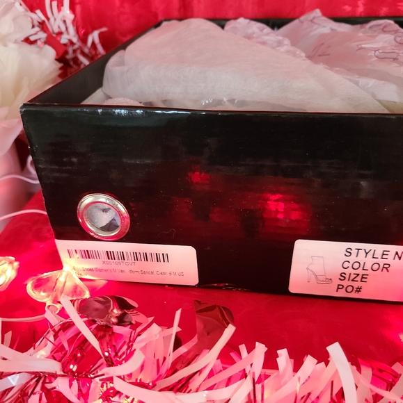 Clear Ellie competition heels - Picture 5 of 12